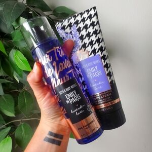 Bath and Body Works Emily In Paris Lavender Luxe BBW Set Vanilla